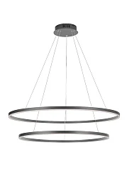 купить Люстра Orblaze 2 rings 1000 black