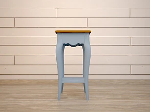 купить стильные Подставка под цветы "Leontina Blue" низкая арт ST9303B в интернет-магазине