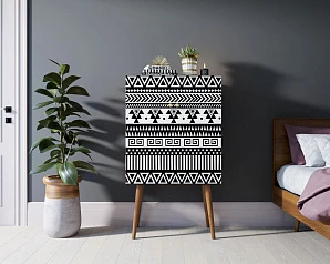 красивые Комод на высоких ножках "Berber" 19 принт арт BB09/Print_19 в интернет-магазине