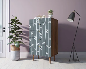 купить стильные Комод высокий "Berber" принт 18 арт BB10/Print_18 в интернет-магазине