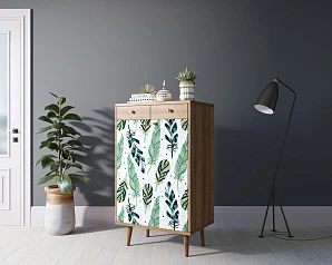 Комод "Berber" два ящика и дверки 44 принт арт BB46/Print_44 в интернет-магазине