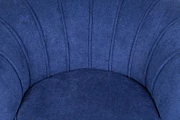 купить стильное Низкое кресло ракушка Pearl синий в интернет-магазине