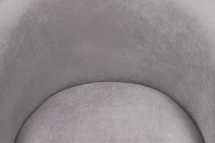 Мягкое кресло Benee Grey на черных ножках в интернет-магазине