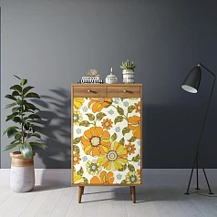 стильные Комод "Berber" два ящика и дверки 47 принт арт BB46/Print_47