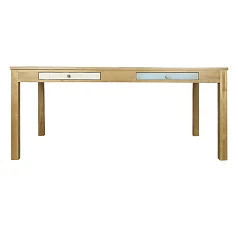 красивые Стол "Aquarelle Birch" светлый арт RE-21ETG/2 на заказ