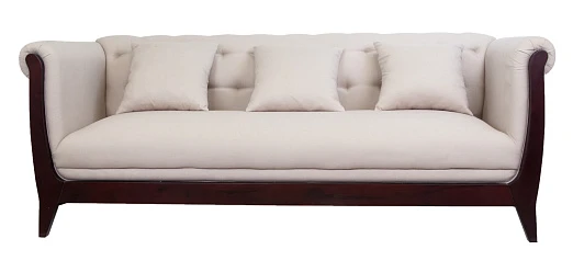 Классический диван Delvin цвет желтый